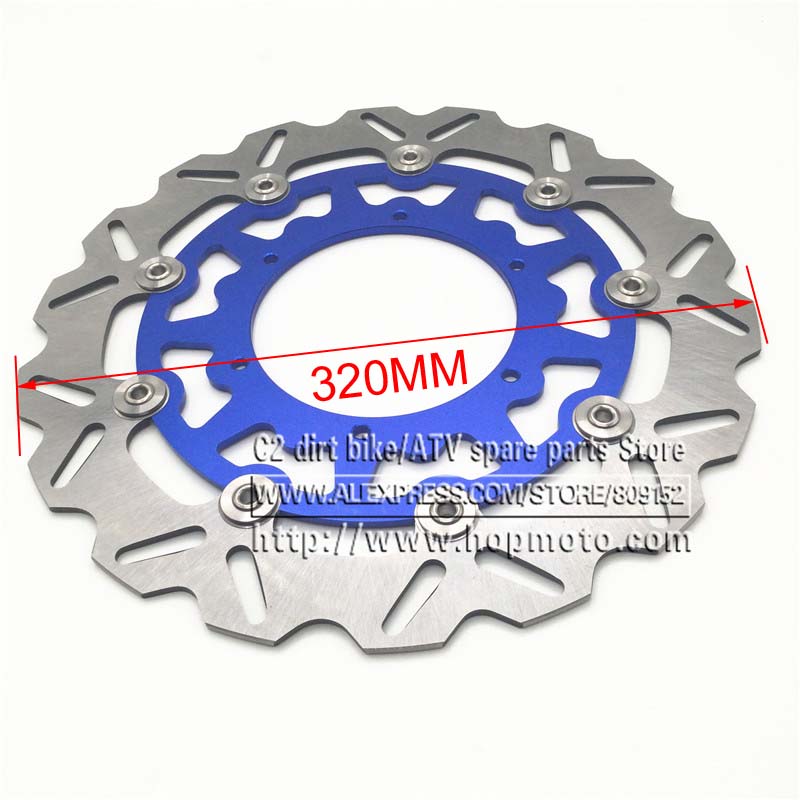 320MM Oversize Front Floating  - Floating Brake Disc 320Mm Supermoto ulasan dan harga