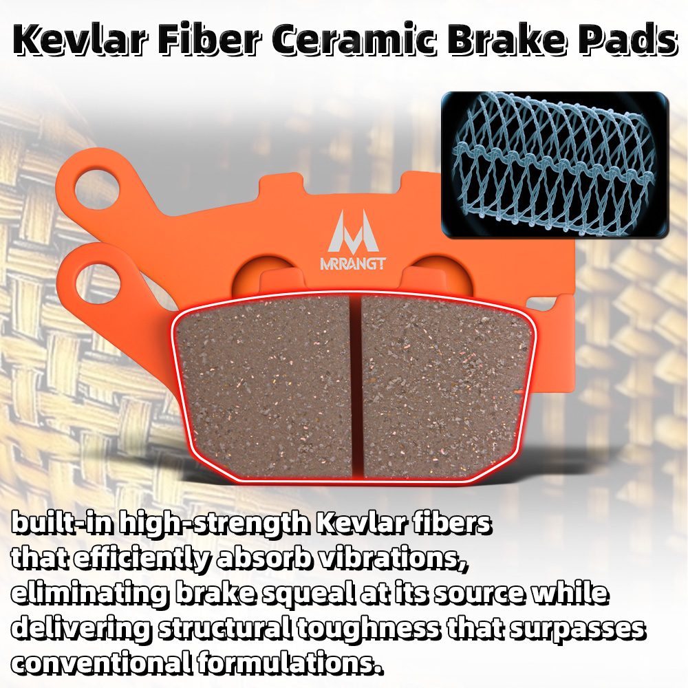 MRRANGT Ceramic Brake Pads fit - Carbon Ceramic Motorcycle Brake Rotor ulasan dan harga