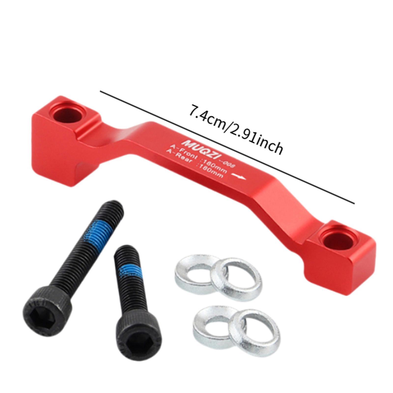 Bicycle Disc Brake Adapter 180 - Front Rear Brake Caliper Bracket Kit ulasan dan harga