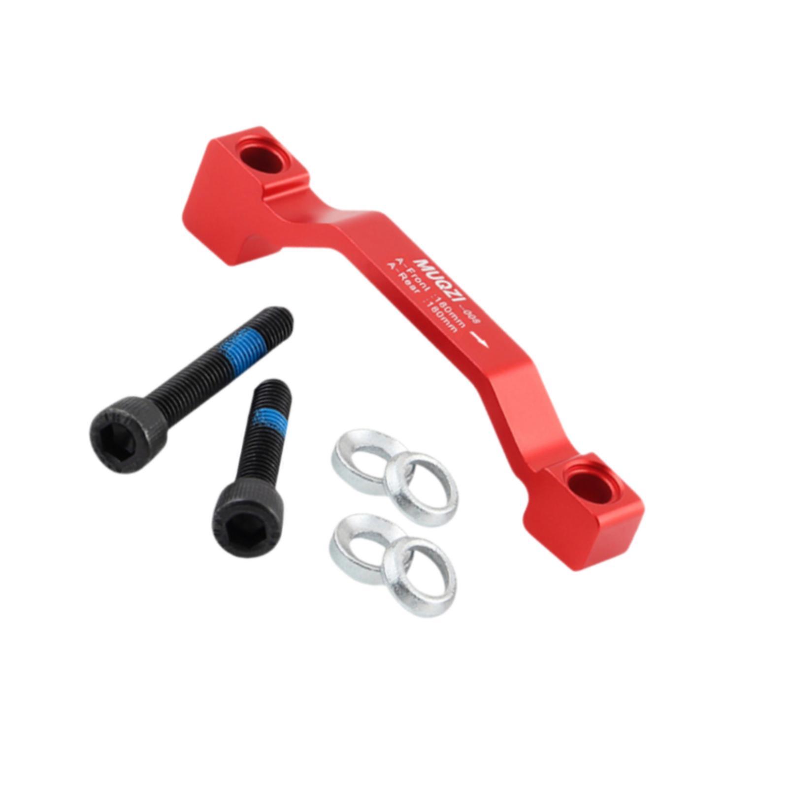 Bicycle Disc Brake Adapter 180 - Front Rear Brake Caliper Bracket Kit ulasan dan harga