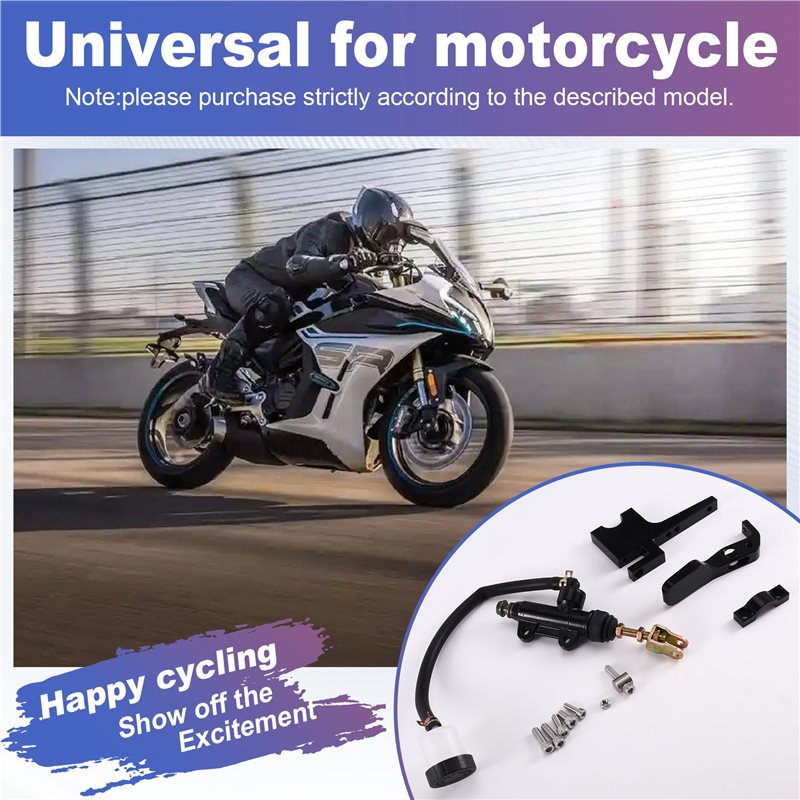 WF-Motorcycle Rear Master Pump - Motorcycle Thumb Brake System Kit ulasan dan harga